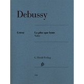 Henle Urtext Editions Debussy - La plus que lente - Valse