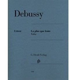 Henle Urtext Editions Debussy - La plus que lente - Valse