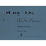 Henle Urtext Editions Debussy/Ravel - Prélude à l'après-midi d'un faune Four-Hands