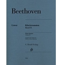 Henle Urtext Editions Beethoven - Piano Sonatas Volume 2 - Without fingering