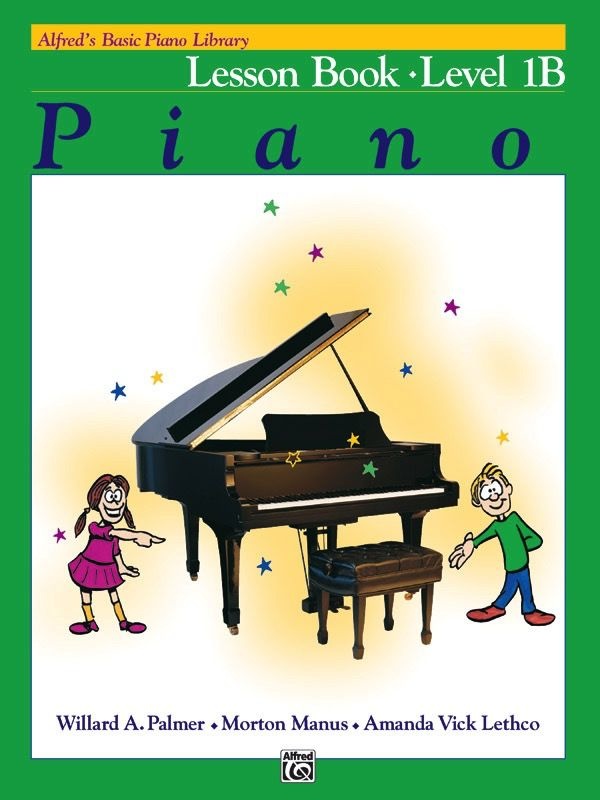 Ondas Oposición amanecer Lesson Book 1B - Alfred's Basic Piano Course - PianoWorks, Inc