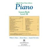 Alfred Music Alfred's Basic Piano Course: Lesson Book 1B