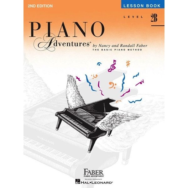 Faber Piano Adventures Faber Level 2B - Lesson Book - 2nd Edition
