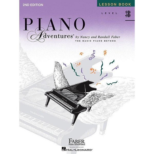 Faber Piano Adventures Faber Level 3B - Lesson Book - 2nd Edition