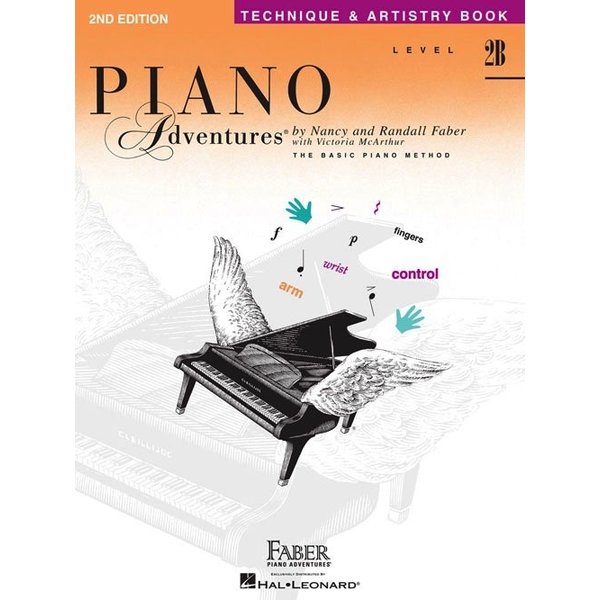 Faber Piano Adventures Level 2B - Technique & Artistry Book - 2nd Edition