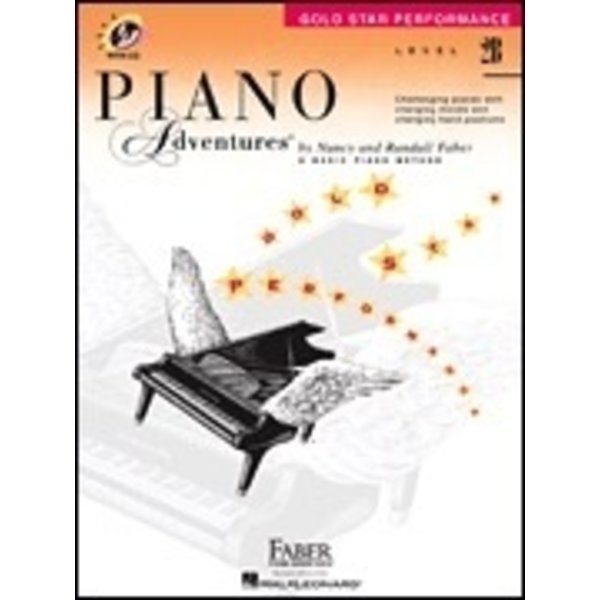 Faber Piano Adventures Level 2B - Gold Star Performance with CD