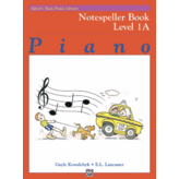 Alfred Music Alfred's Basic Piano Course: Notespeller Book 1A
