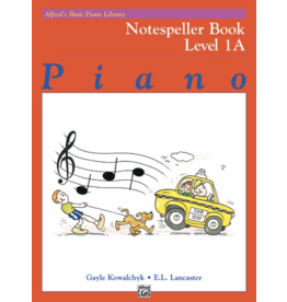 Alfred Music Alfred's Basic Piano Course: Notespeller Book 1A