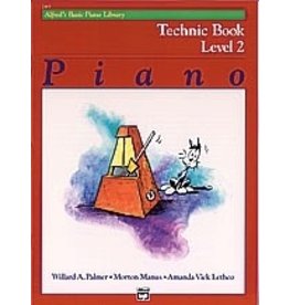 Alfred Music Alfred's Basic Piano Course: Technic Book 2