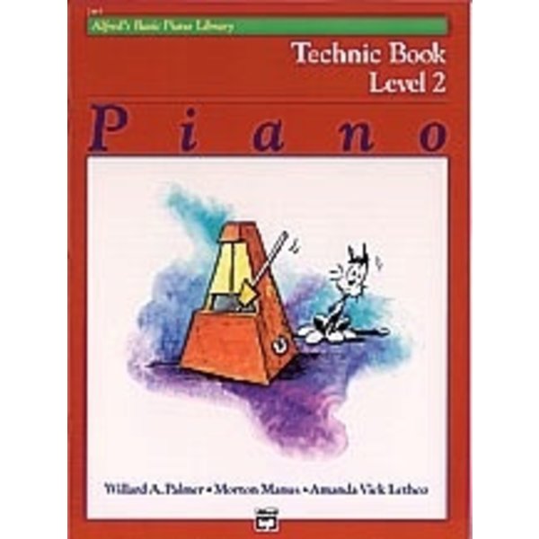 Alfred Music Alfred's Basic Piano Course: Technic Book 2