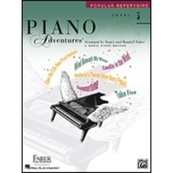 Faber Piano Adventures Level 5 - Popular Repertoire Book