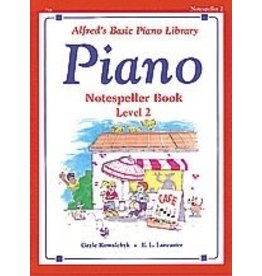 Alfred Music Alfred's Basic Piano Course: Notespeller Book 2