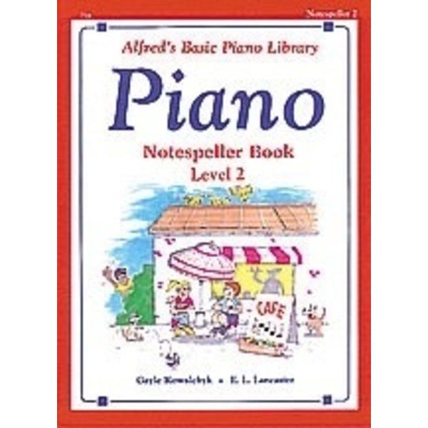 Alfred Music Alfred's Basic Piano Course: Notespeller Book 2