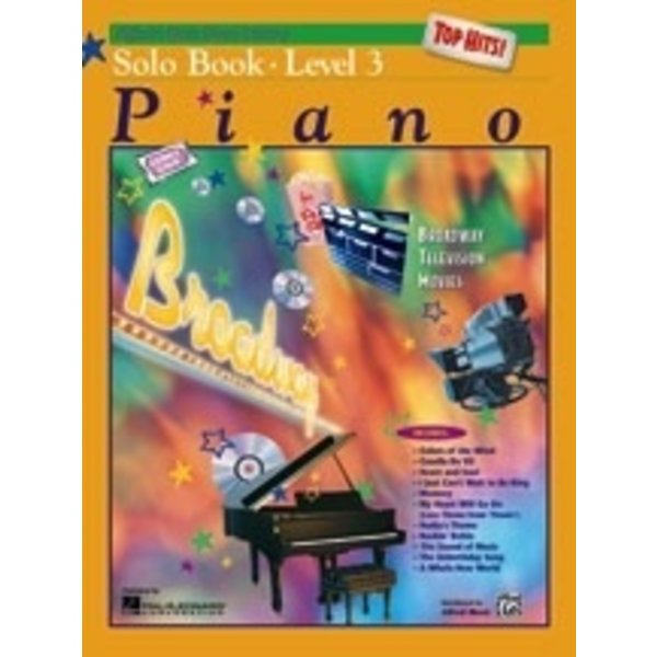 Alfred Music Alfred's Basic Piano Course: Top Hits! Solo Book 3