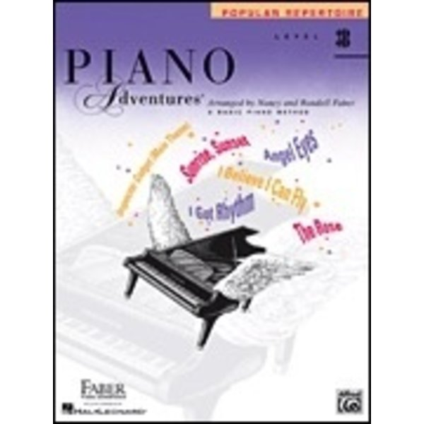 Faber Piano Adventures Level 3B - Popular Repertoire Book