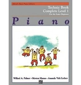 Alfred Music Alfred's Basic Piano Course: Technic Book Complete 1 (1A/1B)