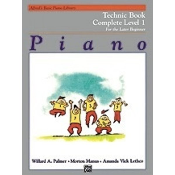 Alfred Music Alfred's Basic Piano Course: Technic Book Complete 1 (1A/1B)