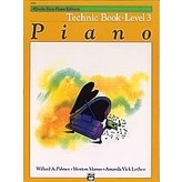Alfred Music Alfred's Basic Piano Course: Technic Book 3