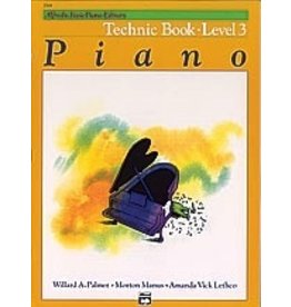 Alfred Music Alfred's Basic Piano Course: Technic Book 3
