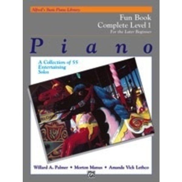 Alfred Music Alfred's Basic Piano Course: Fun Book Complete 1 (1A/1B)