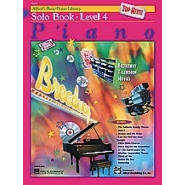 Alfred Music Alfred's Basic Piano Course: Top Hits! Solo Book 4