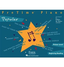 Faber Piano Adventures PreTime Piano - Popular