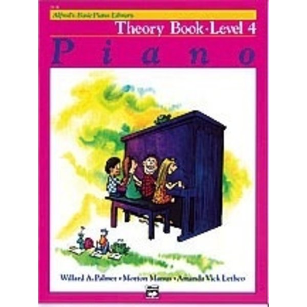 Alfred Music Alfred's Basic Piano Course: Theory Book 4