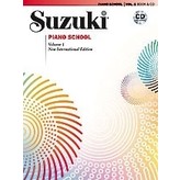 Alfred Music Suzuki Piano School New International Edition Piano Book and CD, Volume 1