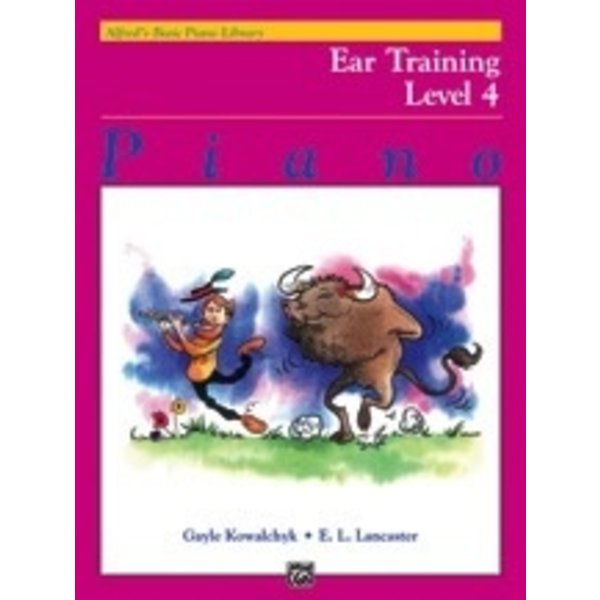 Alfred Music Alfred's Basic Piano Course: Ear Training Book 4