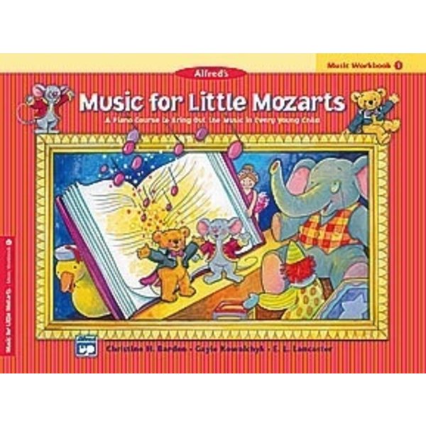 Alfred Music Music for Little Mozarts: Music Workbook 1