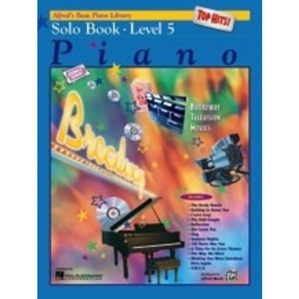 Alfred Music Alfred's Basic Piano Course: Top Hits! Solo Book 5