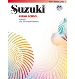 Alfred Music Suzuki Piano School New International Edition Piano Book and CD, Volume 2
