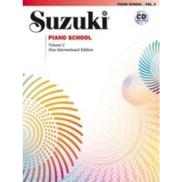 Alfred Music Suzuki Piano School New International Edition Piano Book and CD, Volume 2