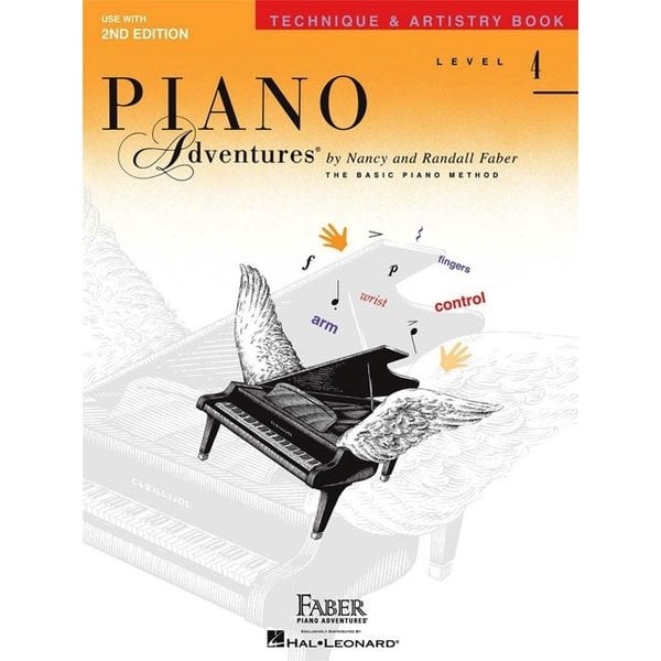Faber Piano Adventures Level 4 - Technique & Artistry Book