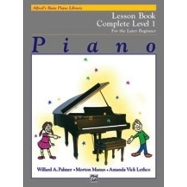 Alfred Music Alfred's Basic Piano Course: Lesson Book Complete 1 (1A/1B)