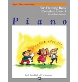 Alfred Music Alfred's Basic Piano Course: Ear Training Book Complete 1 (1A/1B)