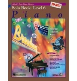 Alfred Music Alfred's Basic Piano Course: Top Hits! Solo Book 6