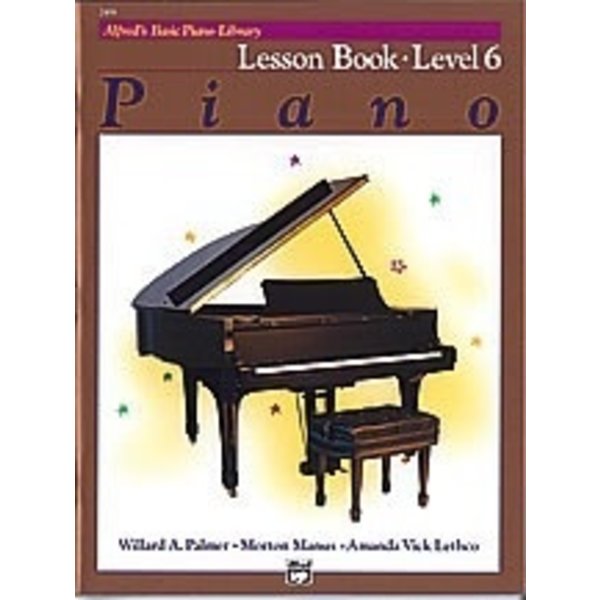 Alfred Music Alfred's Basic Piano Course: Lesson Book 6