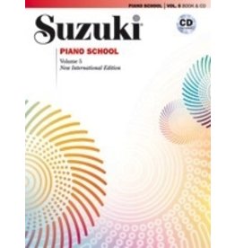 Suzuki Suzuki Piano School New International Edition Piano Book and CD, Volume 5