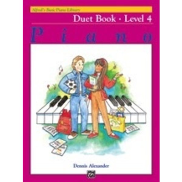 Alfred Music Alfred's Basic Piano Course: Duet Book 4