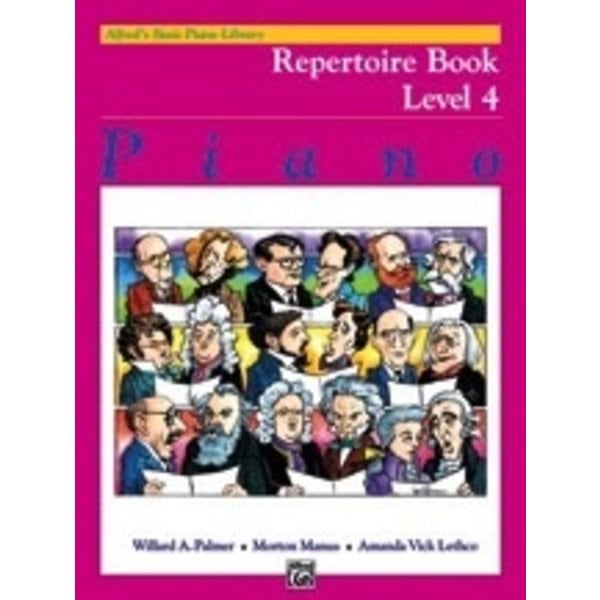 Alfred Music Alfred's Basic Piano Course: Repertoire Book 4
