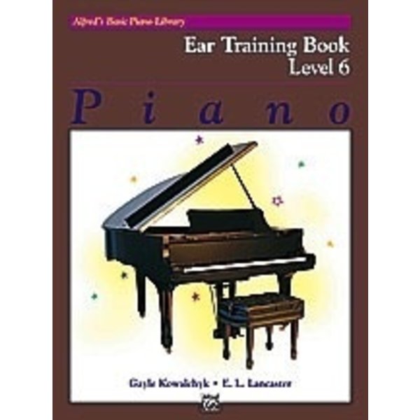 Alfred Music Alfred's Basic Piano Course: Ear Training Book 6
