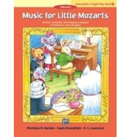 Alfred Music Music for Little Mozarts: Notespeller & Sight-Play Book 1