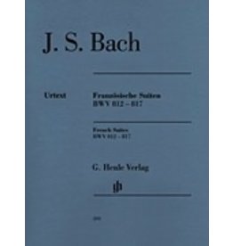 Henle Urtext Editions Bach - French Suites, BWV 812-817 (w/fingering)