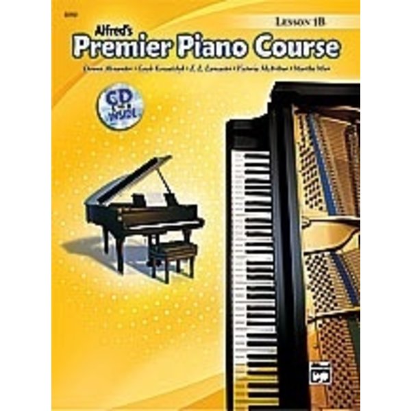 Alfred Music Premier Piano Course: Lesson Book 1B w/CD