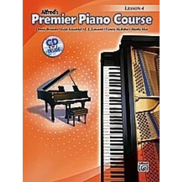 Alfred Music Premier Piano Course: Lesson Book 4 w/ CD