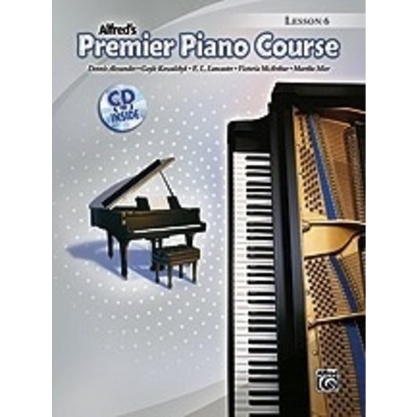 Alfred Music Premier Piano Course: Lesson Book 6 w/ CD