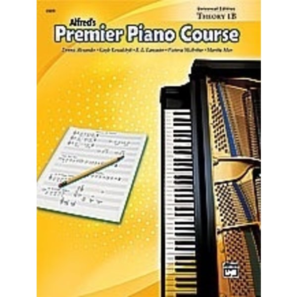 Alfred Music Premier Piano Course: Universal Edition Theory Book 1B