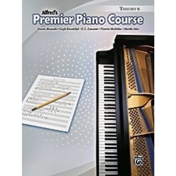 Alfred Music Premier Piano Course: Theory Book 6