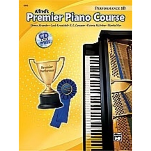 Alfred Music Premier Piano Course: Performance Book 1B w/ CD